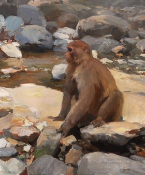 動物 Painting - 猿1